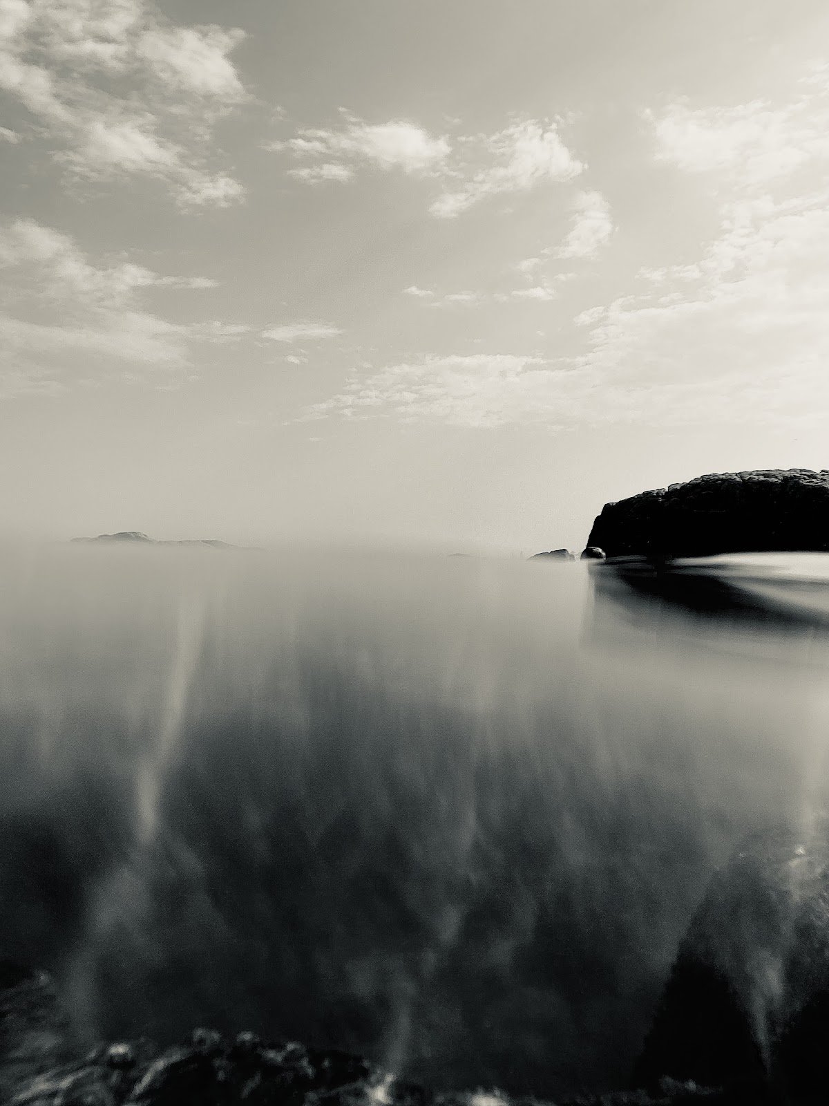 Spirit of the sky, staged photograph